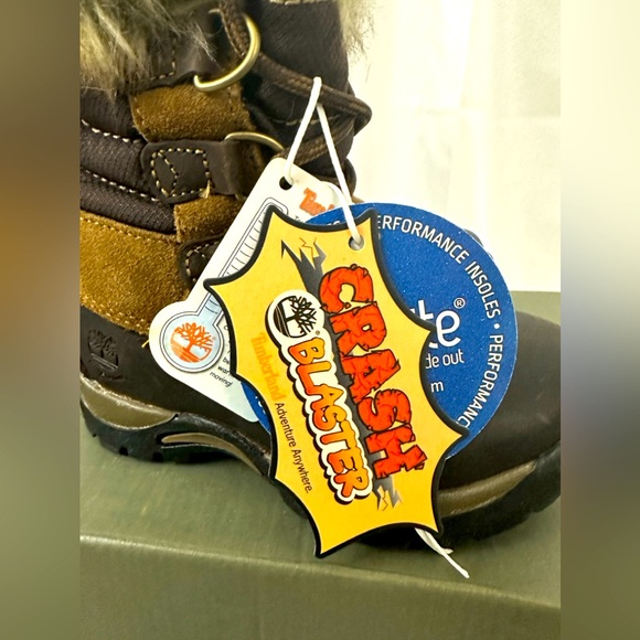 Timberland Blizzard Bliss Waterproof Brown Snow Boot   Toddler 6    New … - Picture 6 of 11